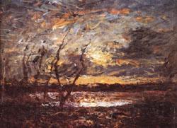 Francois-Auguste Ravier Landscape near Cremieu Spain oil painting art